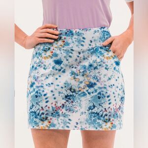 NWT Foray Golf Women’s Core Golf Tennis Skort Multi Tie Dye - Size XS